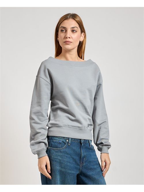 Maglione donna Karl Lagerfeld con spalla scesa KARL LAGERFELD | A3W20039274